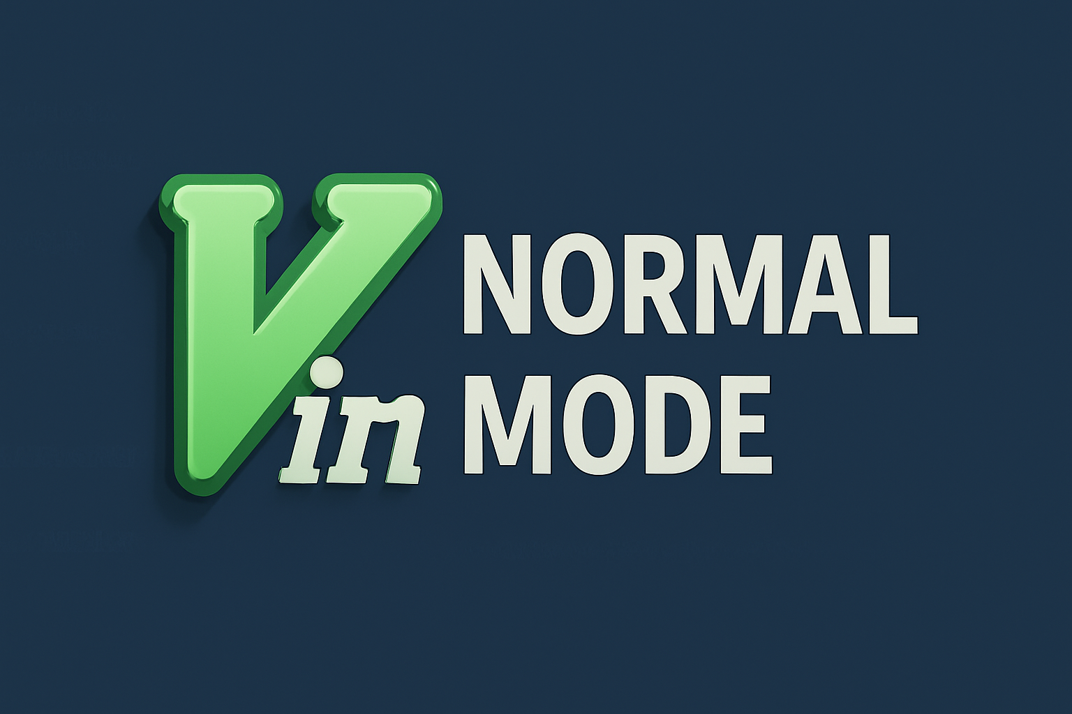 vim normal mode