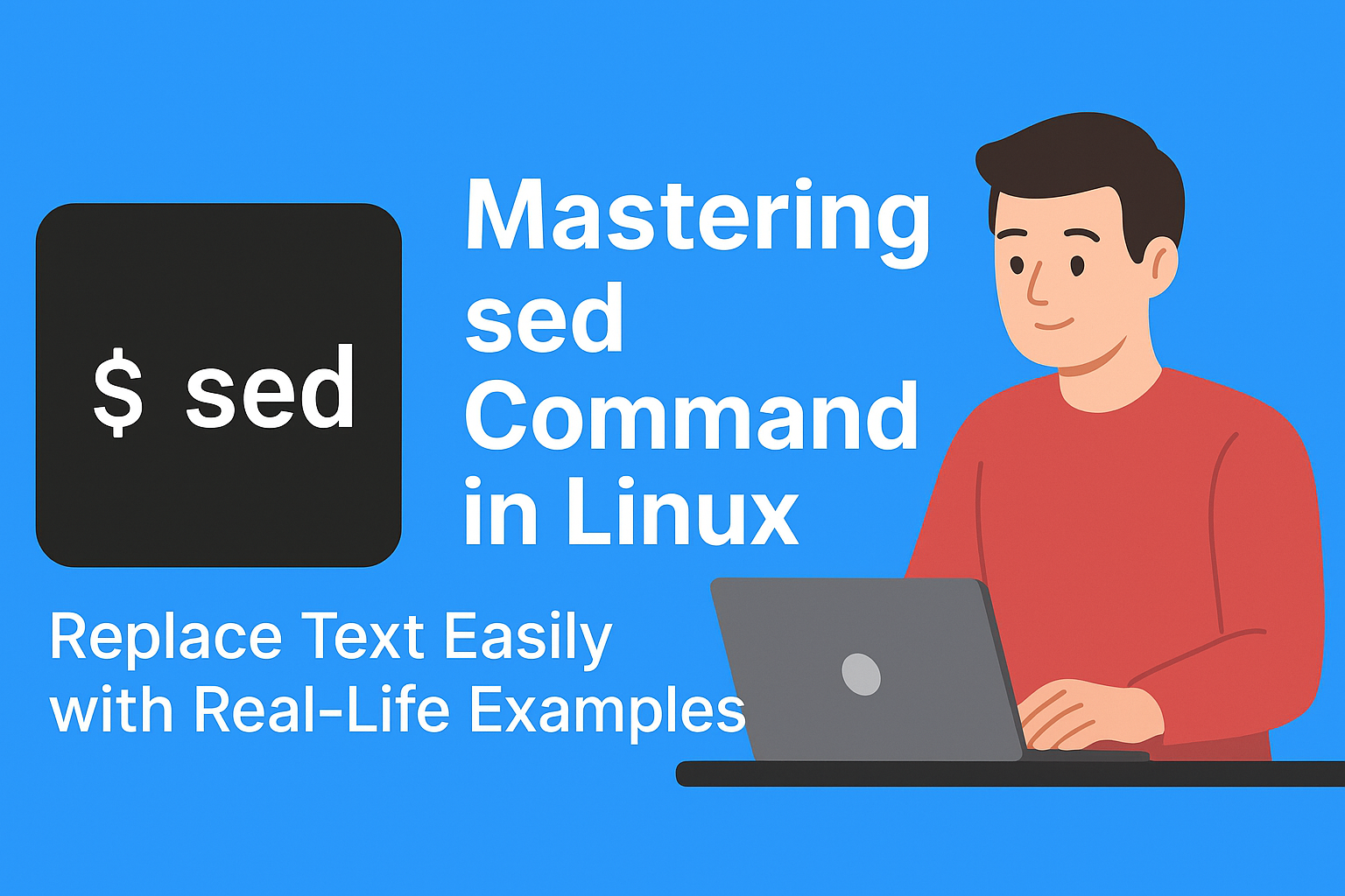 Mastering sed command in Linux: Replace Text Easily with Real-Life Examples