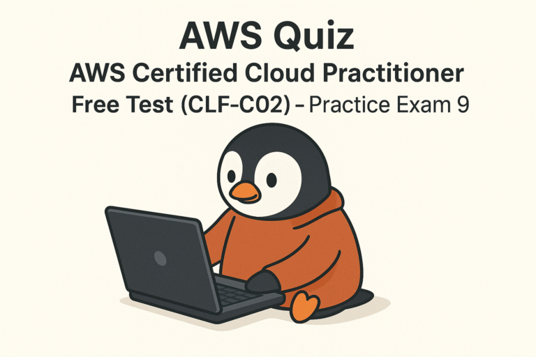 AWS Cloud Practitioner Exam (CLF-C02) Practice Exam 9